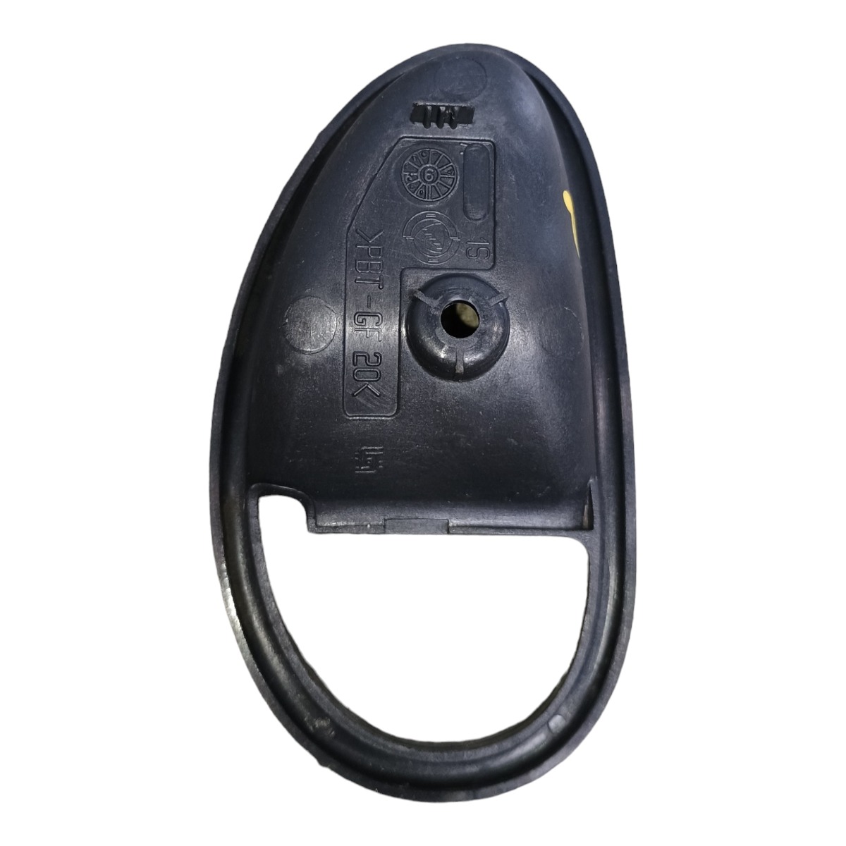 Puxador Interno Porta Traseira Esquerda Fiat Palio 1999 Preto Traseira 3