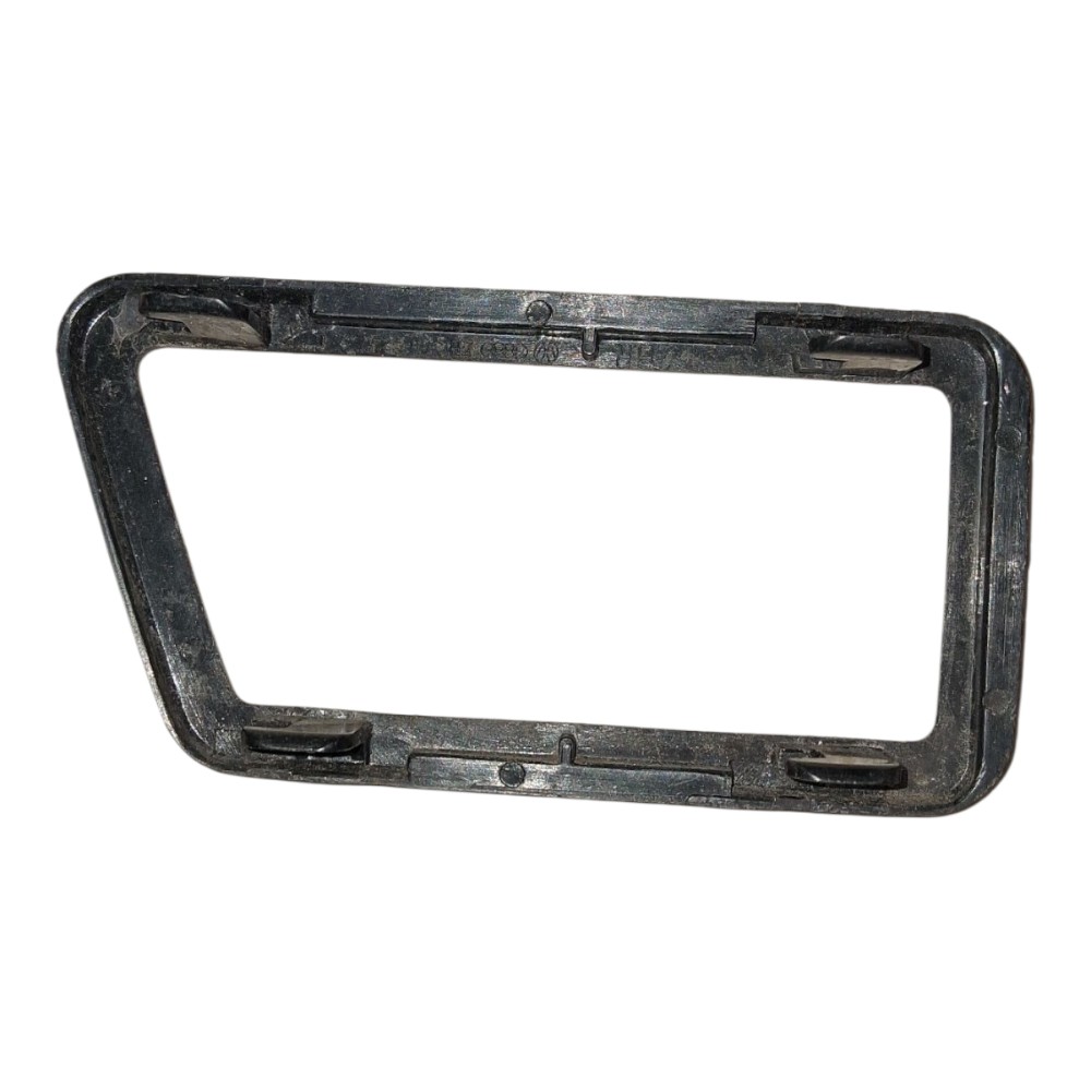 Moldura Interna Maçaneta Esquerda Vw Gol Santana 1990 Á 1998 Preto Dianteira 2
