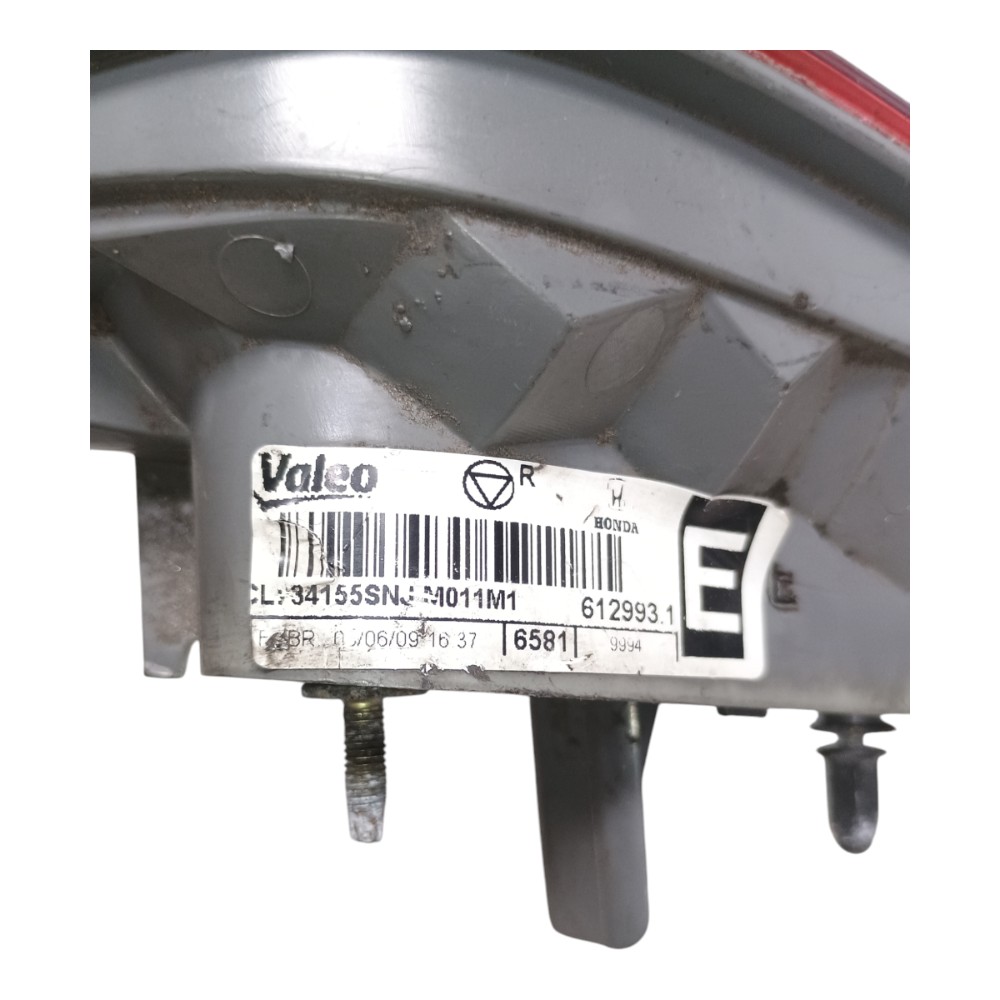 Lanterna Tampa Traseira Esquerda Honda Civic 2006 A 2011 6
