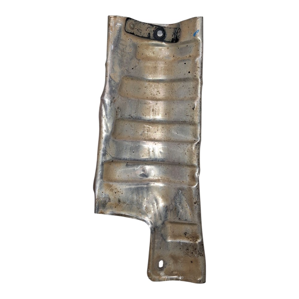 Chapa Protetor Calor Tanque Combustível Fit Xl 2010 – Prata Prata 2