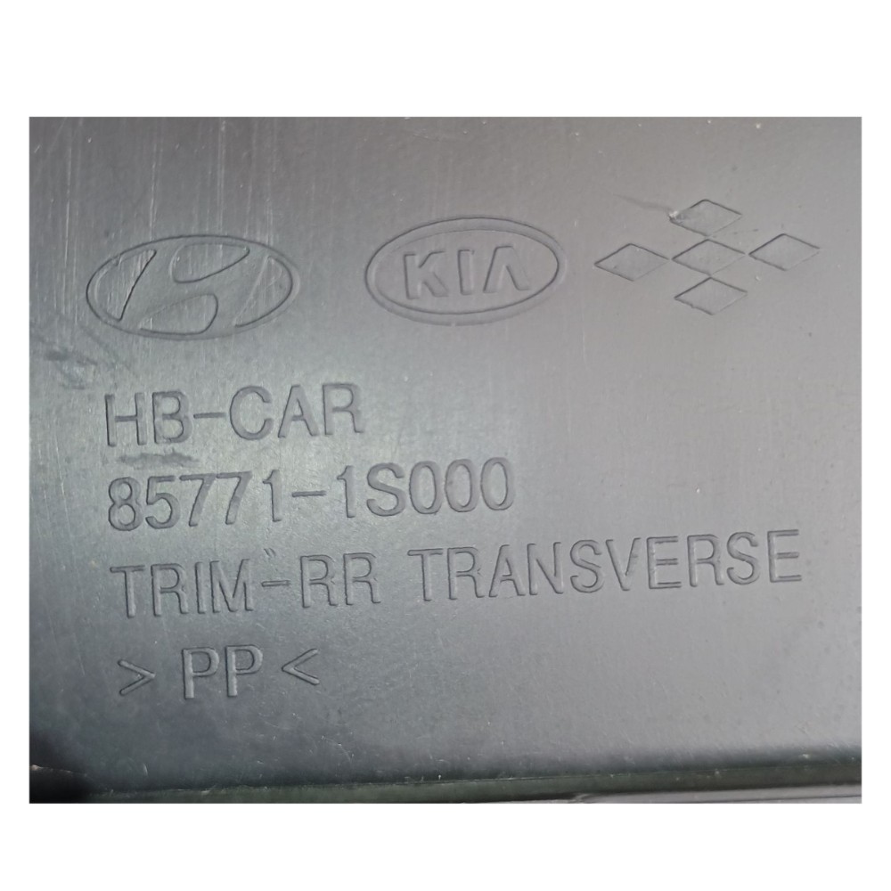 Acabamento Interno Porta Malas Hyundai Hb20 2018 857711s000 Preto 7