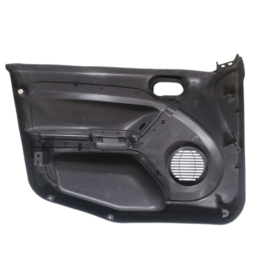 Forro Porta Dianteira Direita Ford Fiesta 2002 A 2014 Preto 2