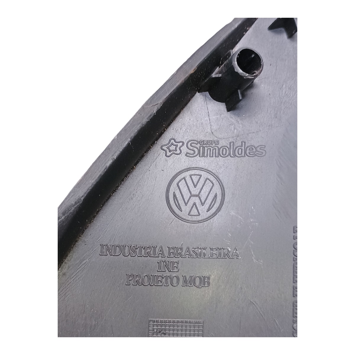 Moldura Interna Retrovisor Esquerdo Vw Virtus 2018 C/detalhe Preto 5