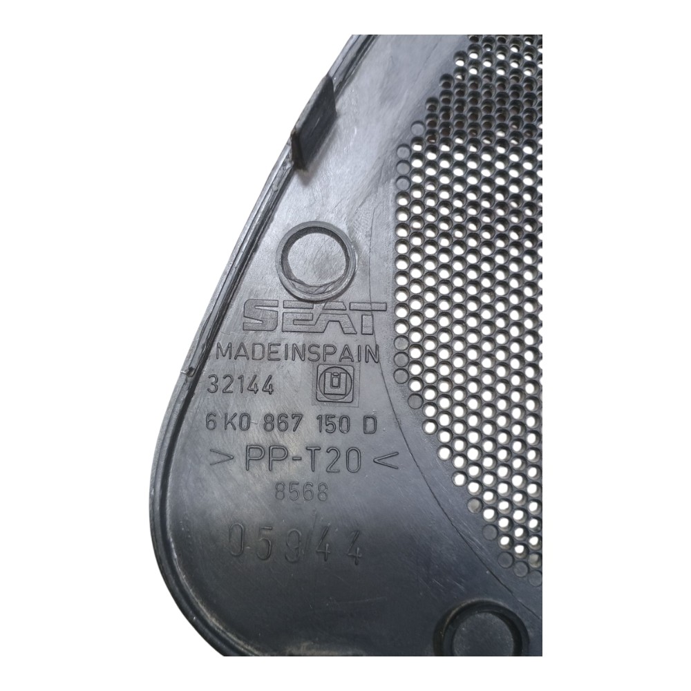 Tela Alto Falante Porta Dianteira Direita Seat Cordoba 1997 Preto 3