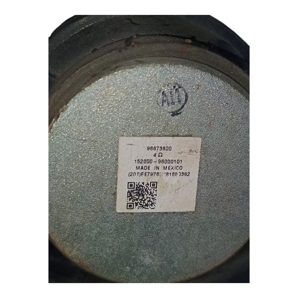 Auto Falante Porta Gm Captiva 2008 Preto Preto 4