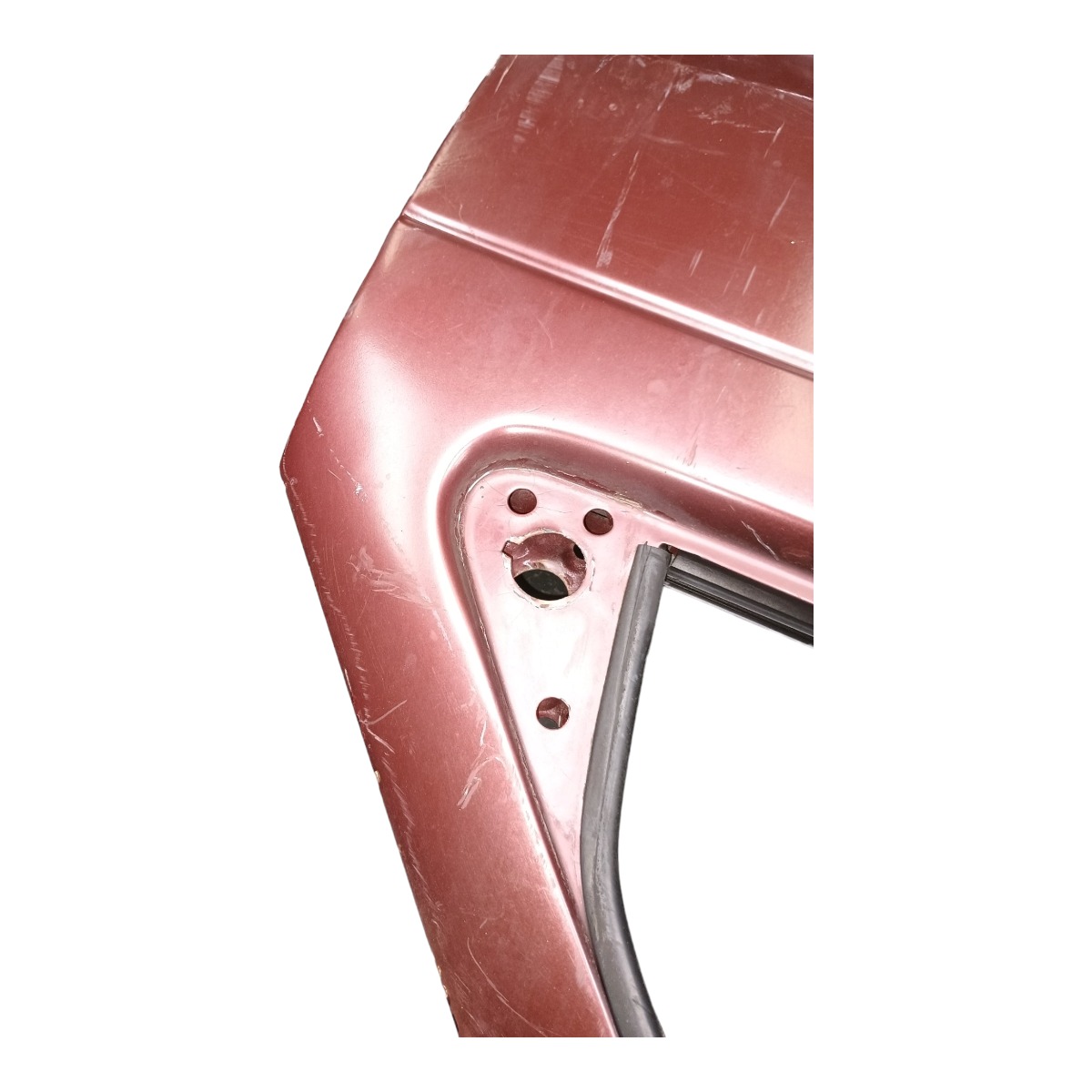 Porta Dianteira Direita Fiat Uno 1993 Dianteira Direita Vermelha 6