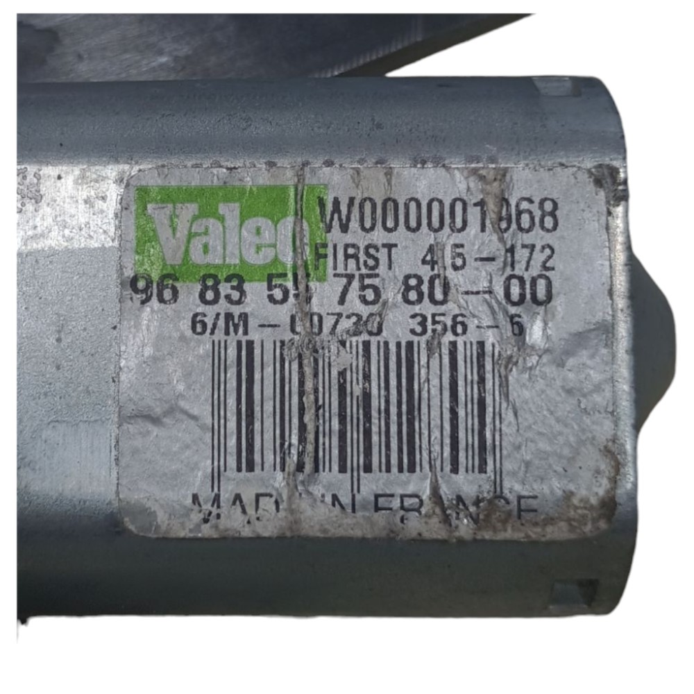 Motor Limpador Traseiro Citroen C3 2003 À 2012 5