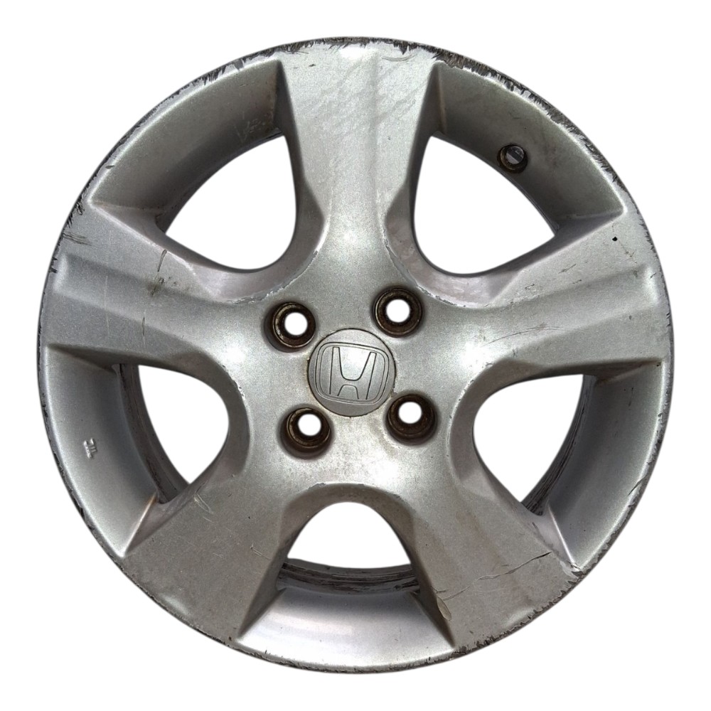 Roda Aro 15 Fit Xl 2010 *detalhes Prata Prata