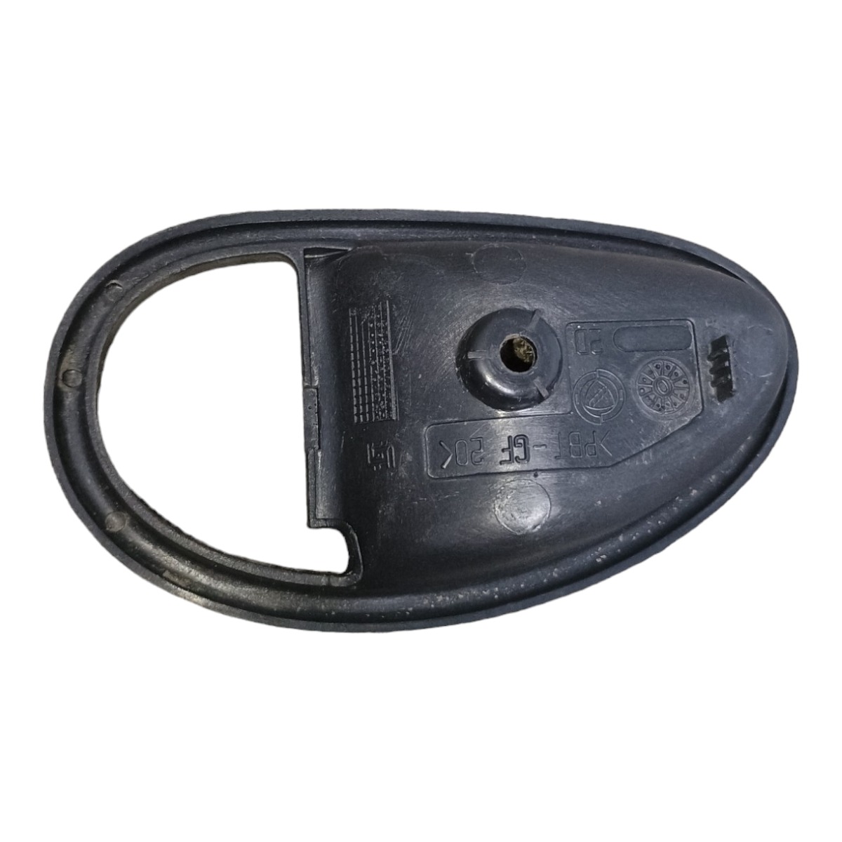 Moldura Maçaneta Interna Dianteira Direita Fiat Palio 1997 Preto Dianteira 3