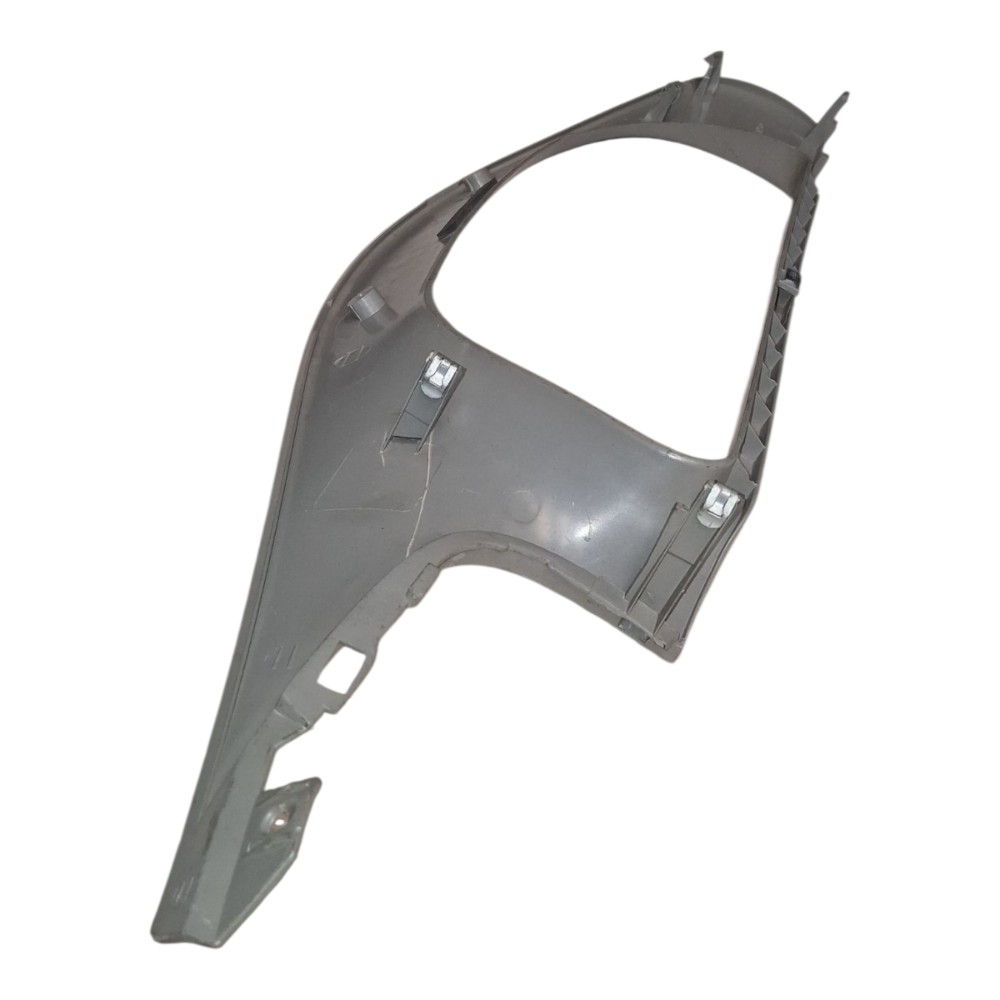 Moldura Acabamento Painel Instrumento Fiat Palio 2001 A 2012 Cinza 5
