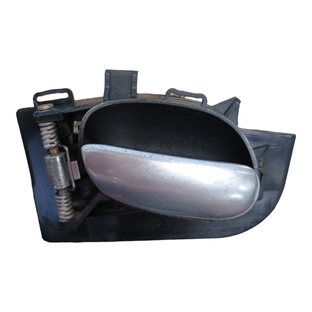 Maçaneta Interna Lado Esquerdo Peugeot 206 207 1998 A 2015 Preto/prata Dianteira/traseira