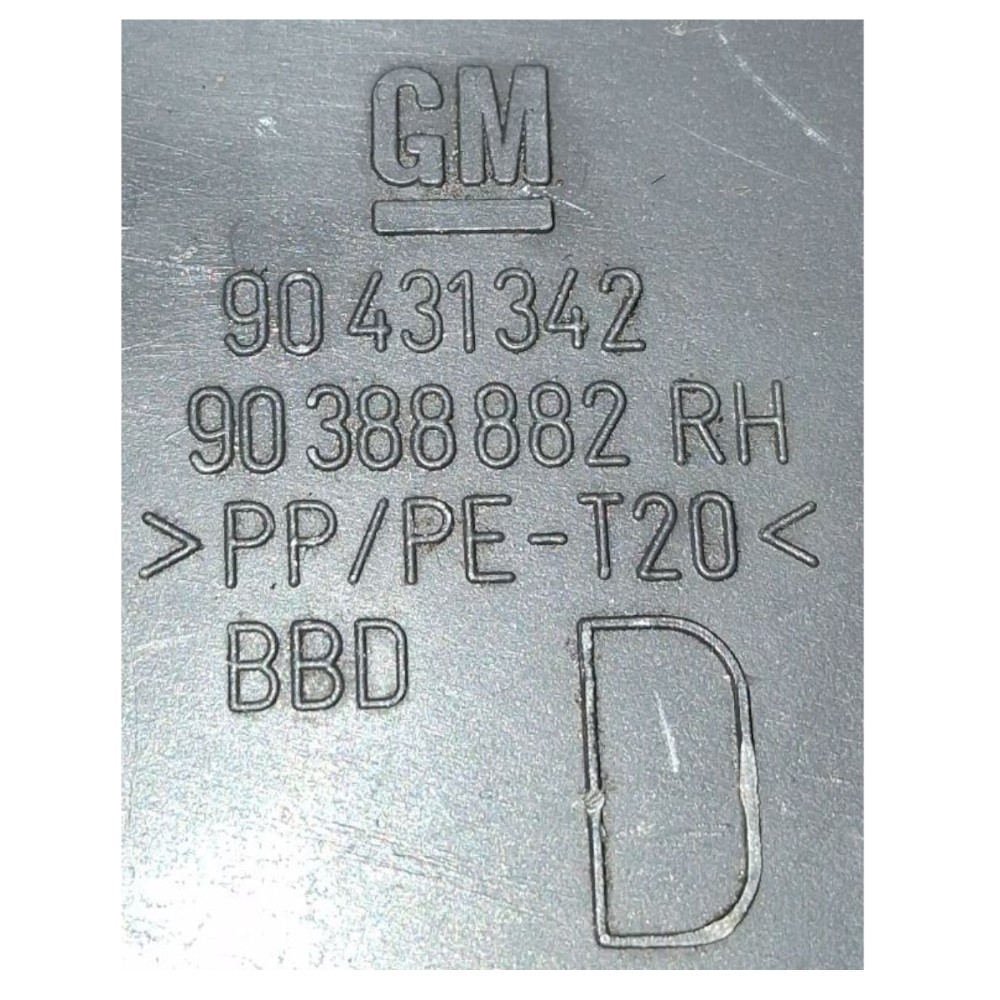 Acabamento Moldura Porta Tras Direita Gm Corsa 1994 A 2002 5