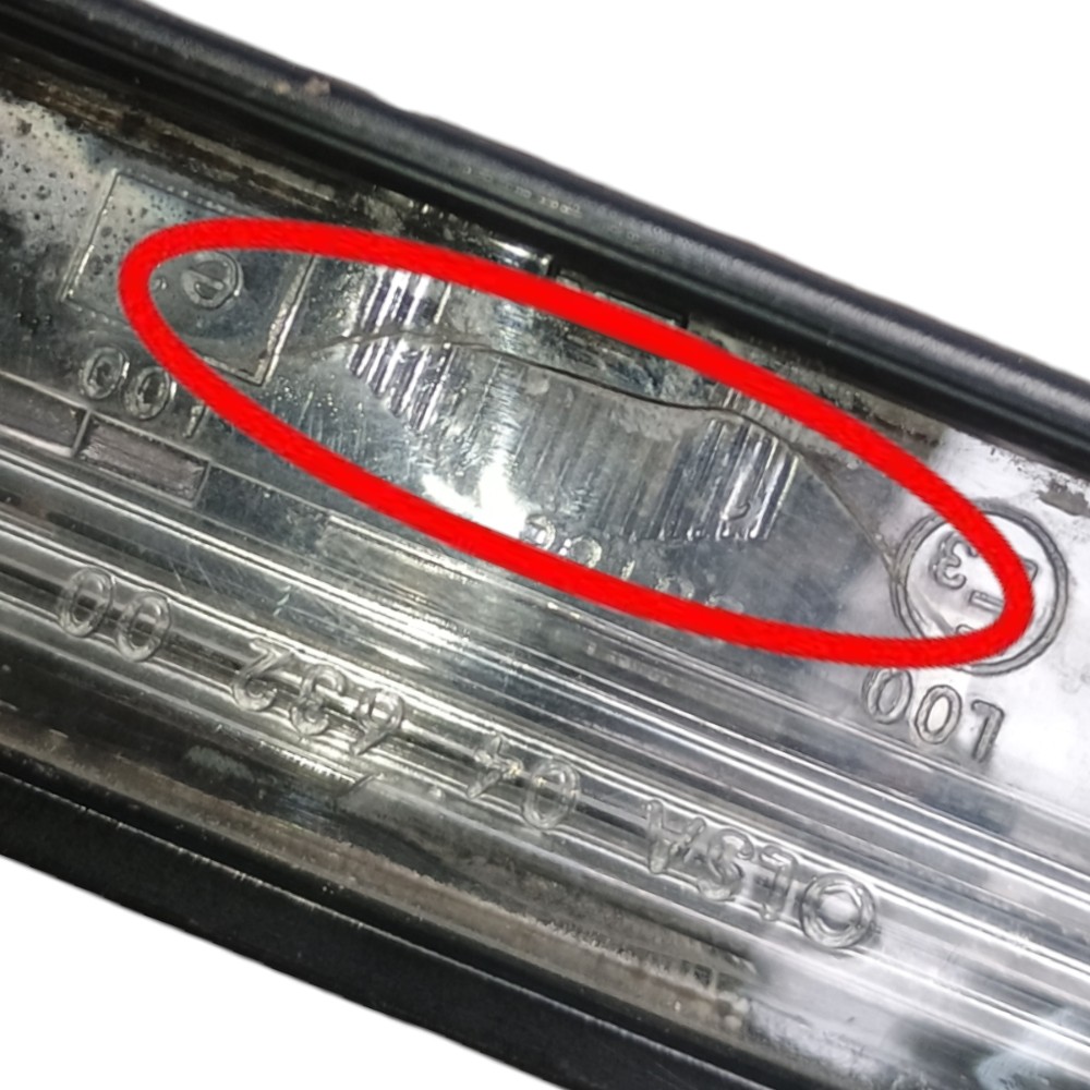 Lanterna Luz Placa Fiat Idea Adventure 2007 Com Detalhe 5