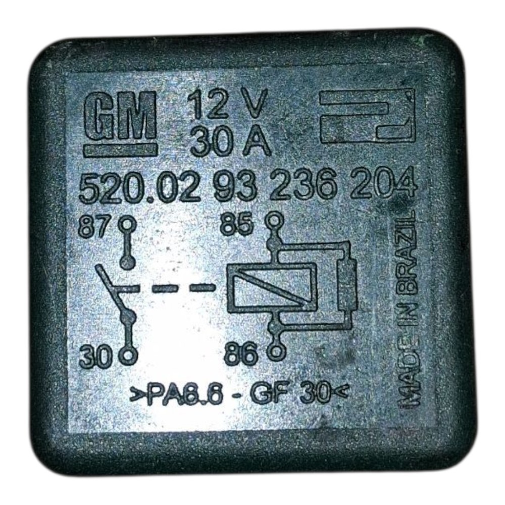 Rele Auxiliar Motor Partida Gm Zafira 2008 12 V