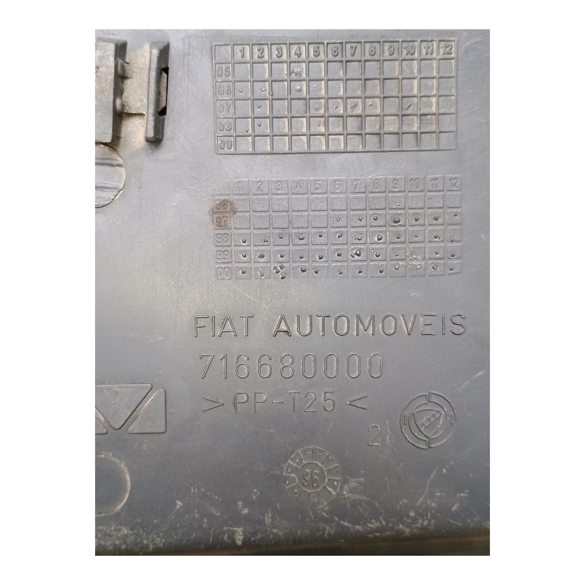 Cinzeiro Moldura Porta Objetos Fiat Palio Siena 1996 A 2011 5