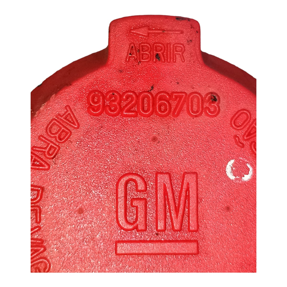 Tampa Reservatório Gasolina Gm Celta 2008/2011 93206703 Vermelho 3