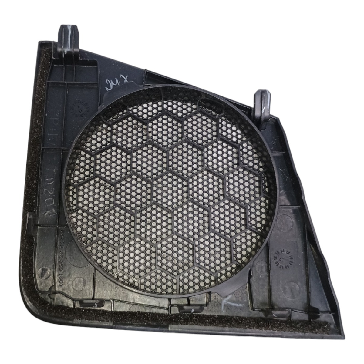 Tela Moldura Auto Falante Painel Toyota Etios 2013  Preto Preto 2