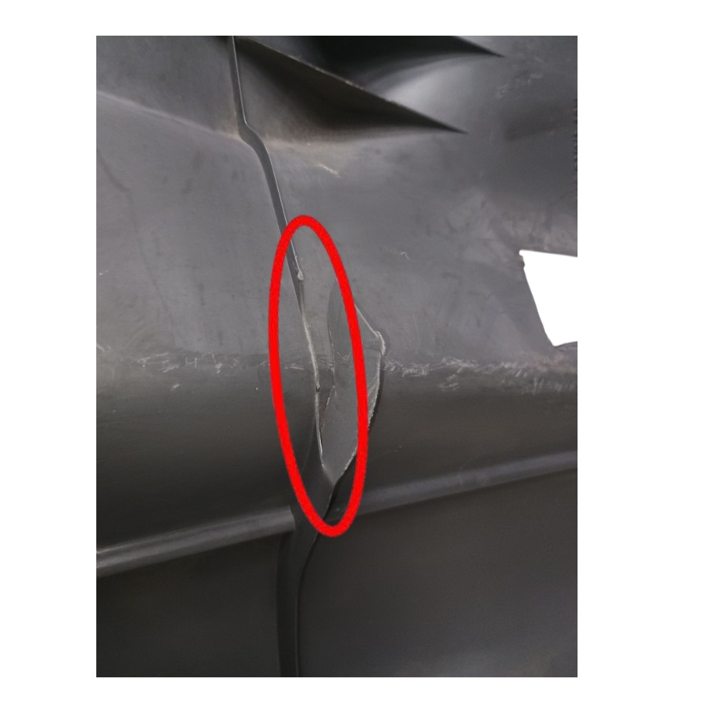 Forro Lateral Traseiro Esquerdo Ford Fiesta 2000 *detalhes 4