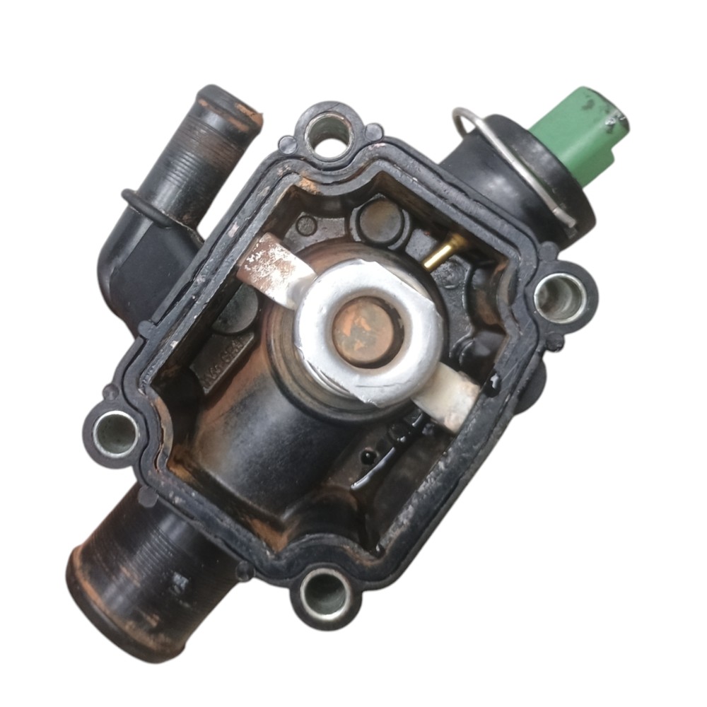 Carcaça Válvula Termostática Peugeot 206 2003 5
