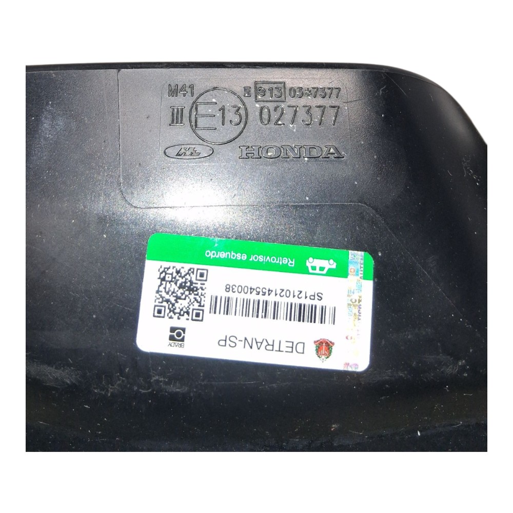 Retrovisor elétrico esquerdo honda city 2010 e13027377 8