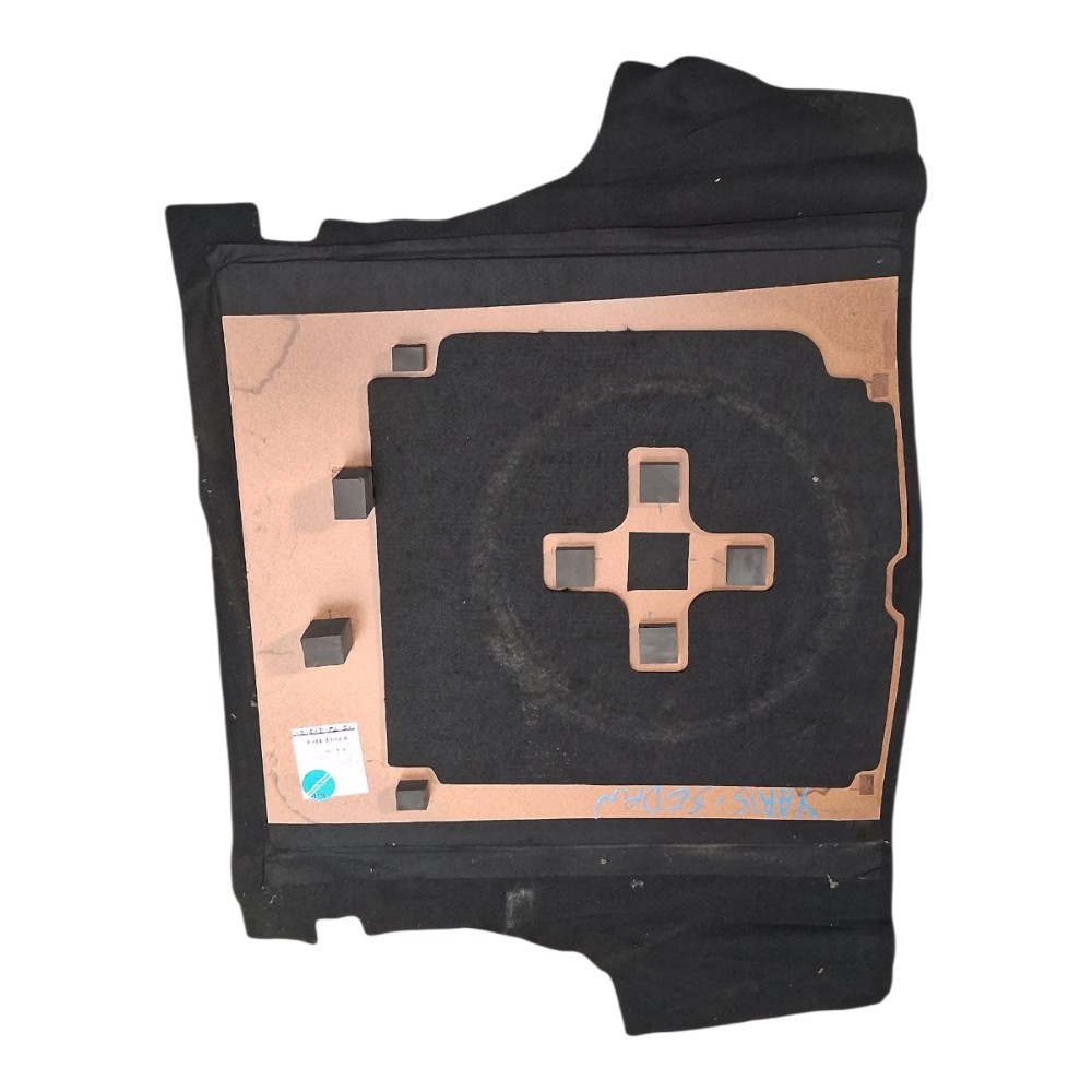 Tapete Estepe Porta Malas Toyota Yaris Sd 2021 Preto 2