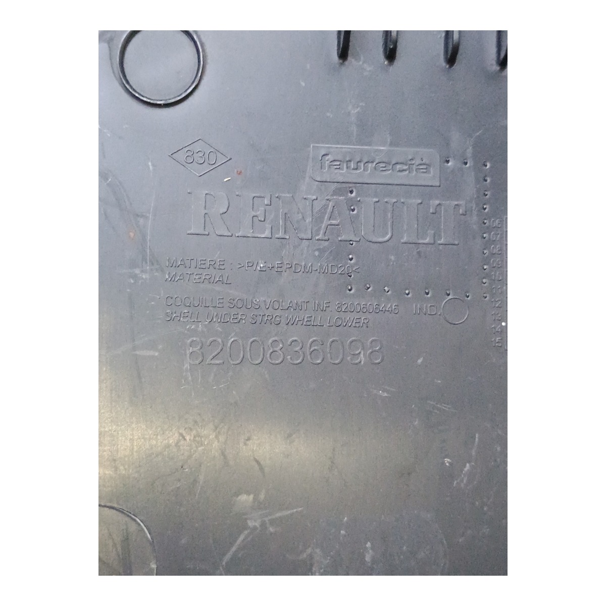 Moldura Chave De Seta Renault Sandero 2009 6