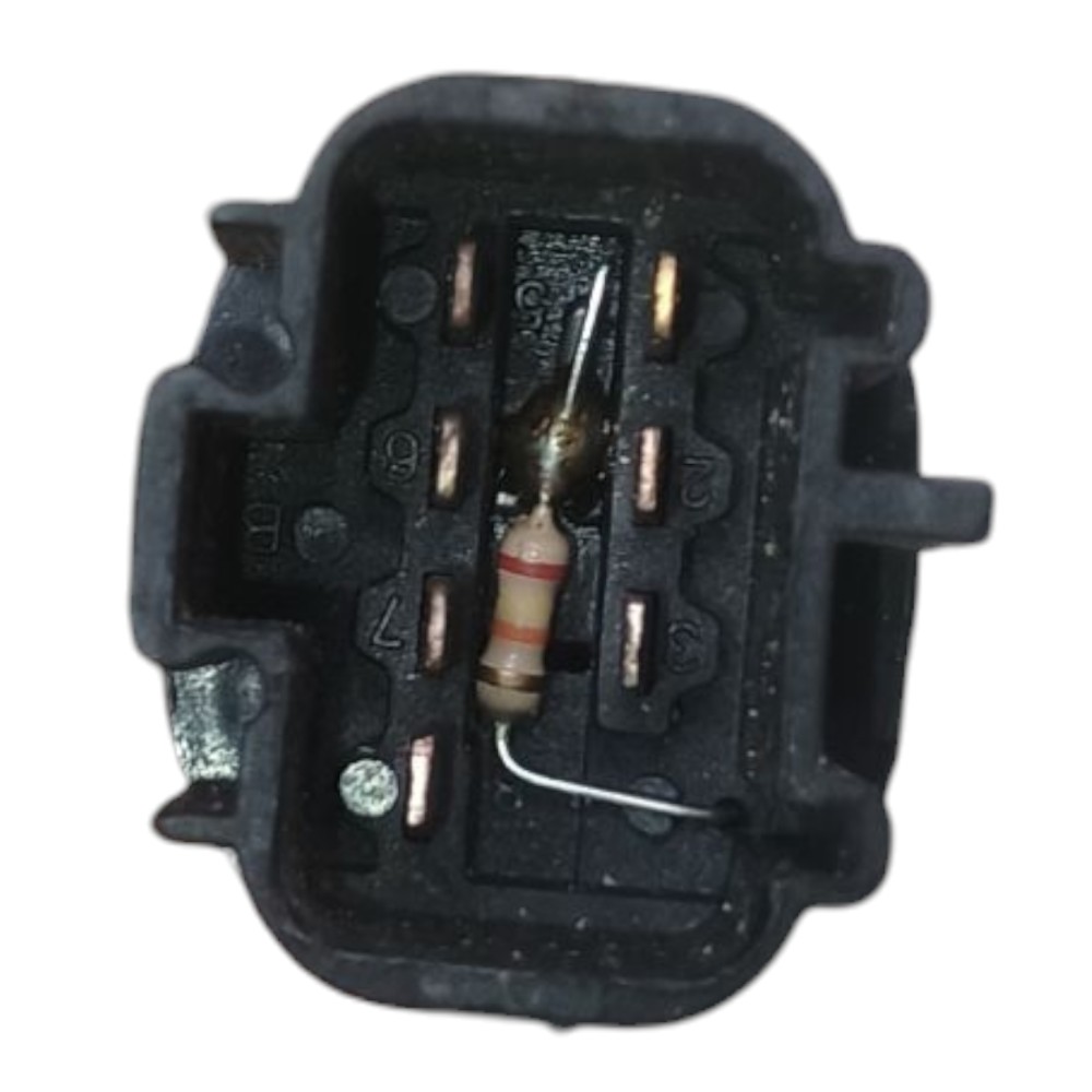 Botão Pisca Alerta Ford Ka Endura 1.0 1997 Preto 4