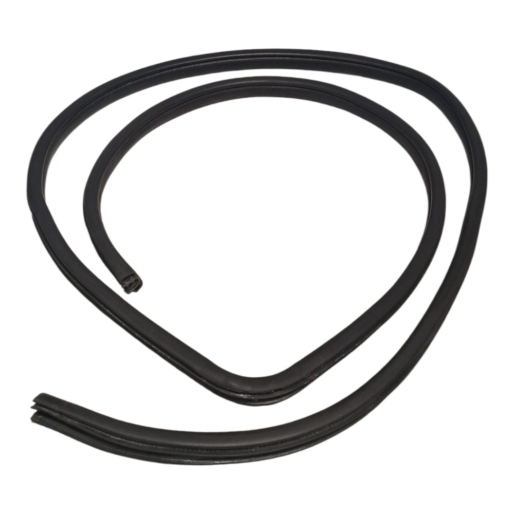 Borracha Porta Dianteira Direita Nissan Versa 2019 Preto Preto