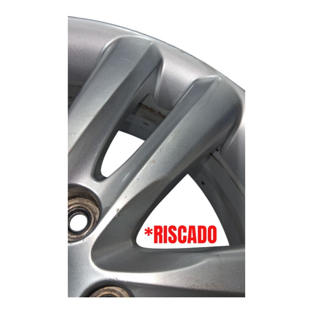 Roda Aro 18 Hyundai Ix35 2014 *riscado  Prata 6