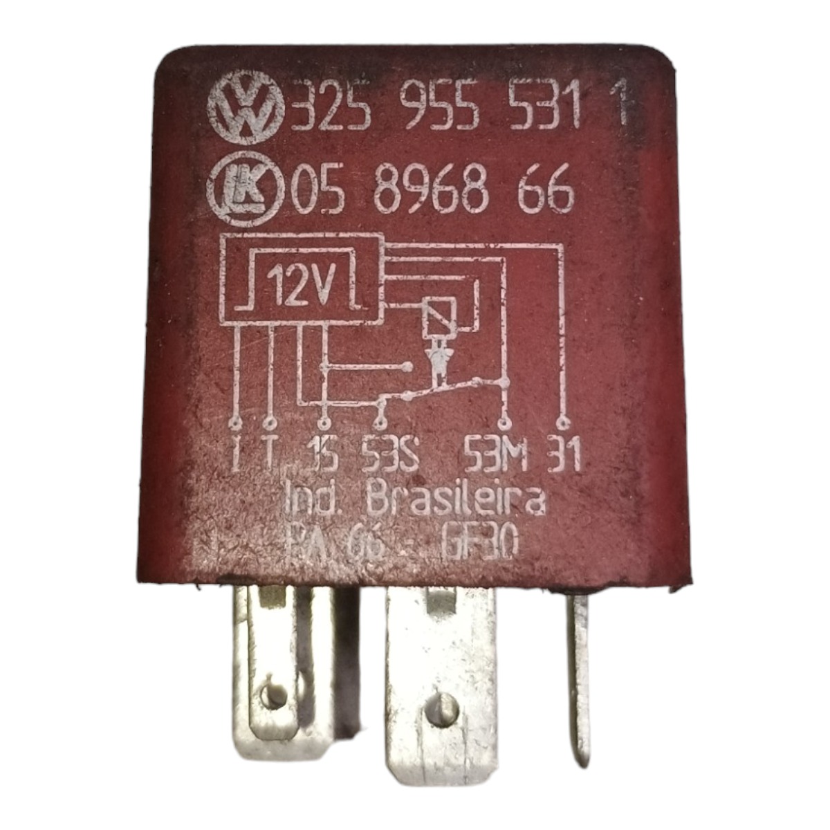 Rele Limpador Parabrisa Temporizador Vw Fox Gol 2007 1