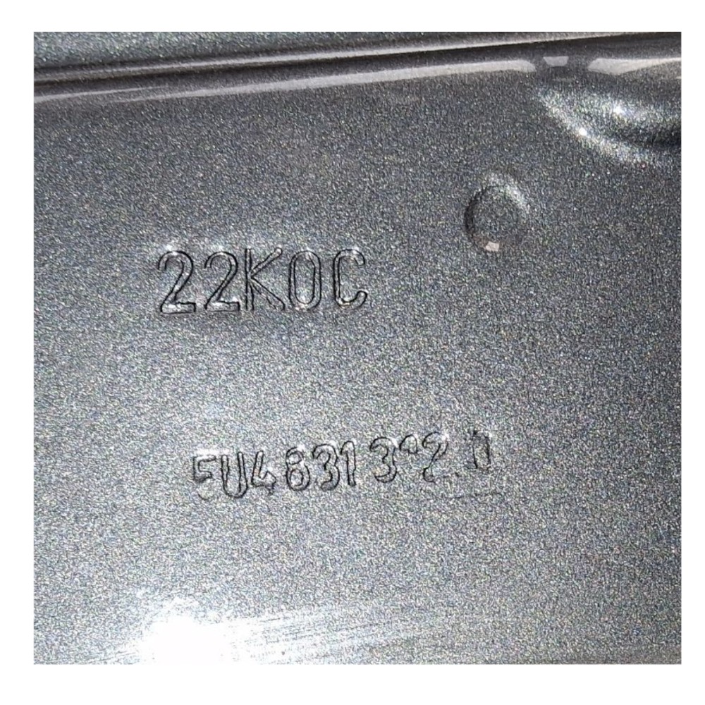 Porta Dianteira Direita Vw Voyage 1.6 2010 *riscada Dianteira Direita 4