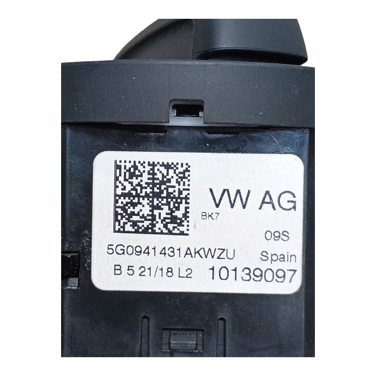 Botão Comando Farol Vw Virtus 2018 10139097 Preto 5