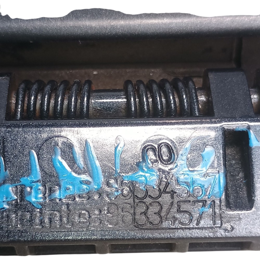 Maçaneta Externa Porta Tras Esq Xsara 2001 A 2012 *detalhe Preto Traseira 5