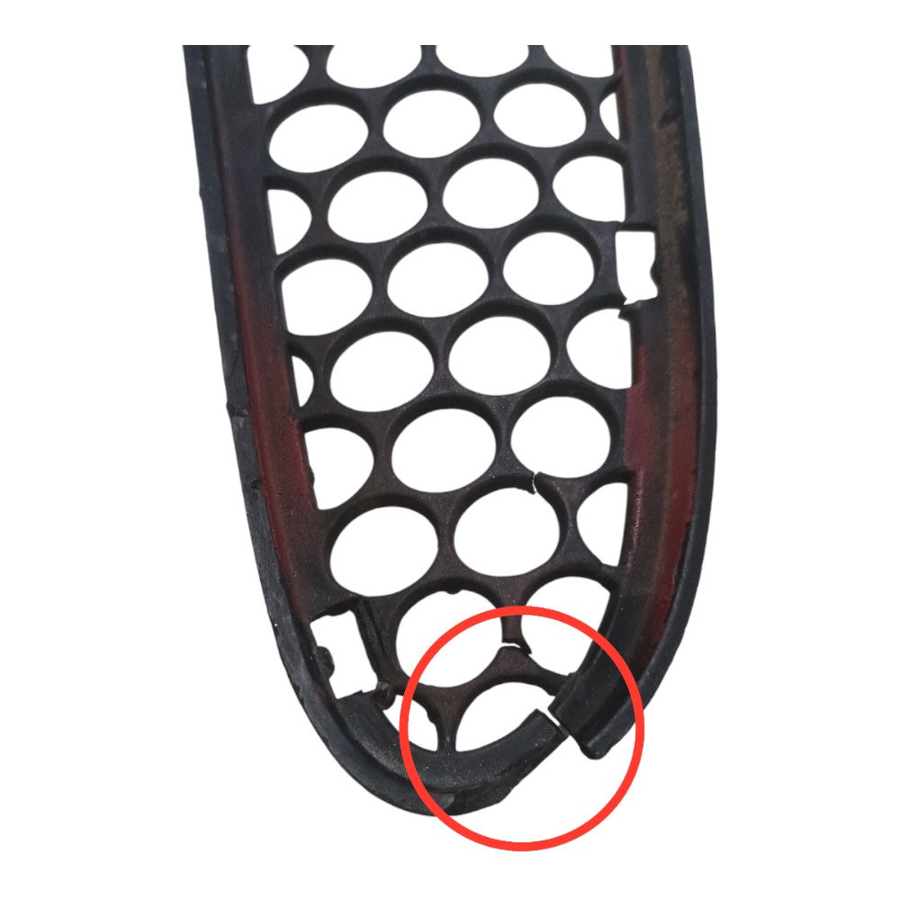 Grade Parachoque Ford Ka Endura 1.0 1997 *detalhe Preto 3