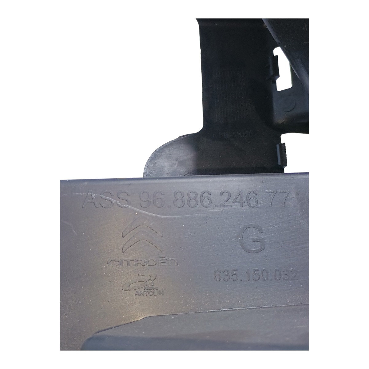 Acabamento Esquerdo Porta Malas Citroen C3 Picasso Glx 2013 Preto 4