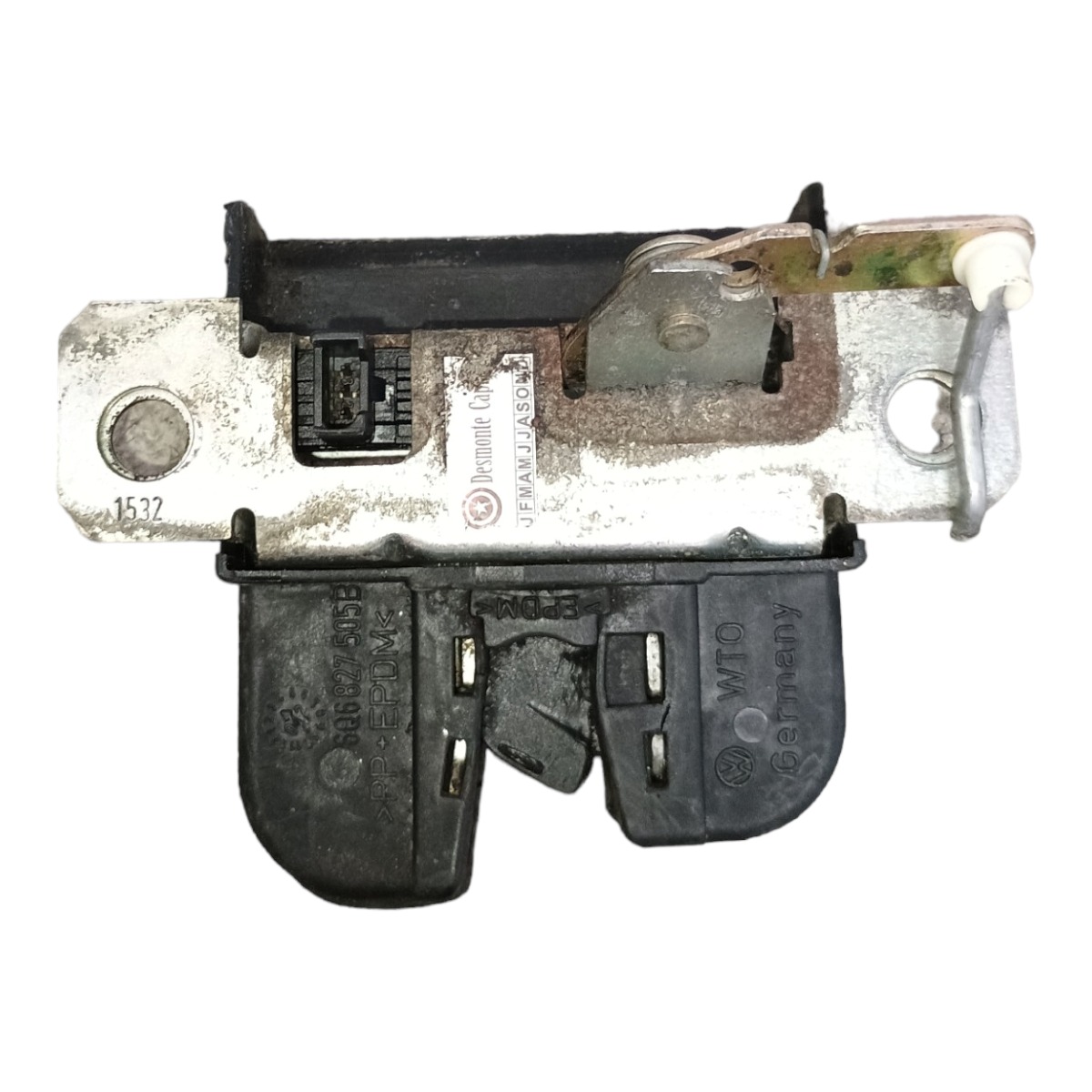 Fechadura Tampa Traseira Vw Polo 1.6 2002 À 2003 6q6827505b 1