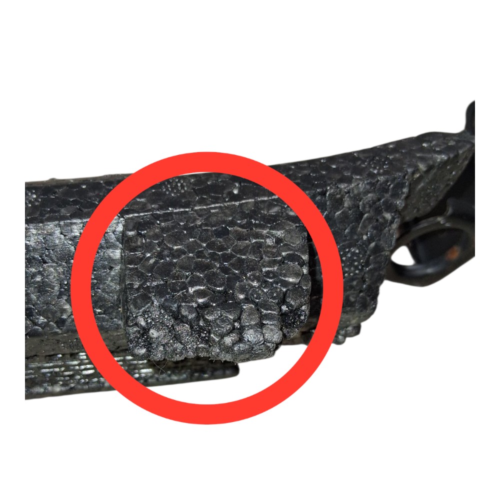 Absorvedor Impacto Parachoque Traseiro Fit Xl 2010 *detalhes – Preto Preto 6