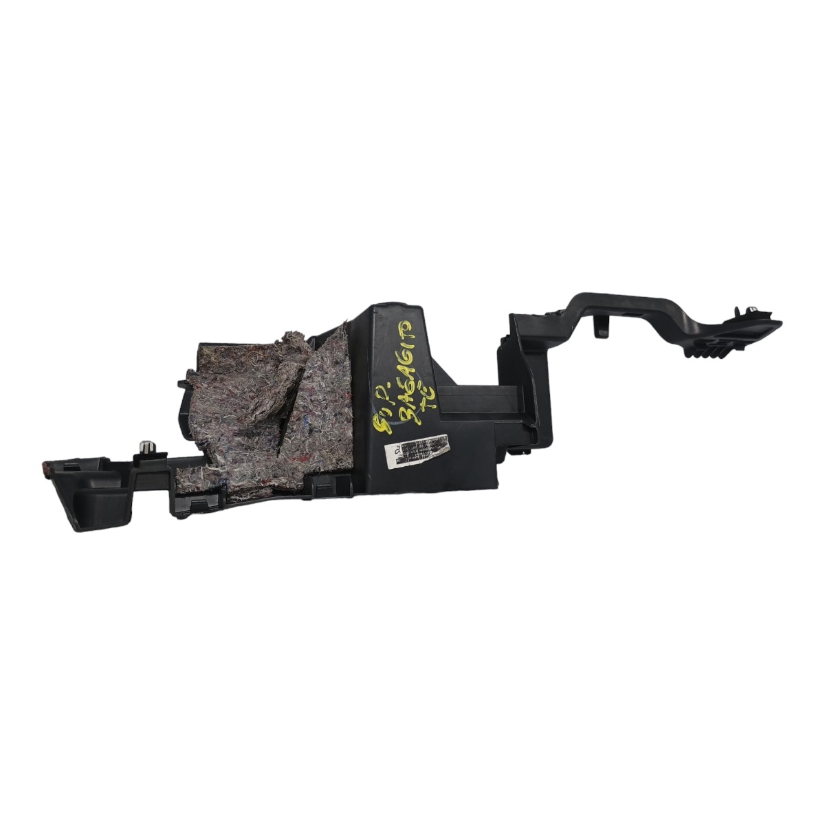 Acabamento Esquerdo Porta Malas Citroen C3 Picasso Glx 2013 Preto 2