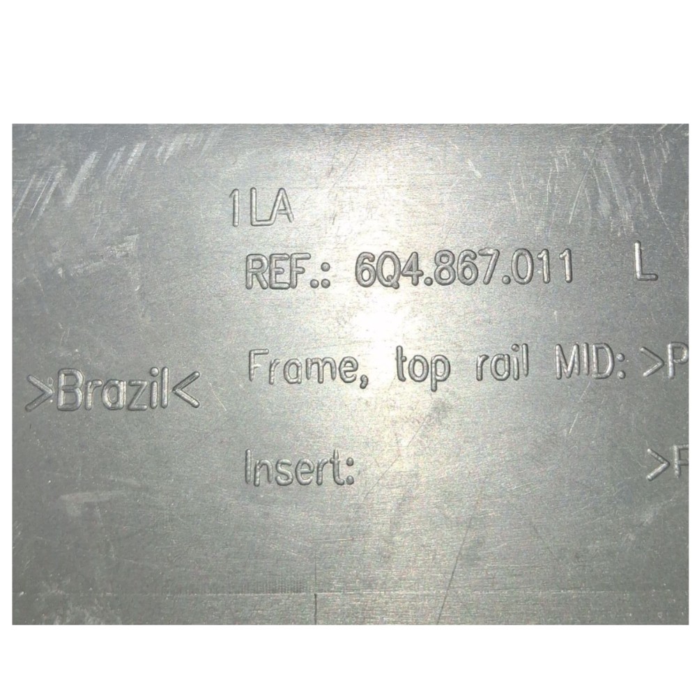 Forro Porta Dianteira Esquerda Vw Polo Sedan 2008 6q4867011 4