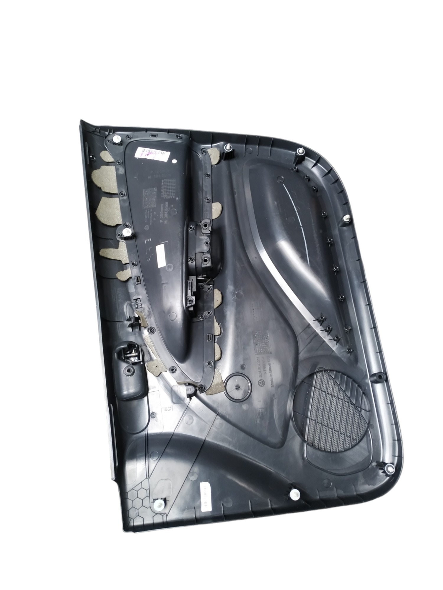 Forro Porta Dianteiro Esquerdo Vw Gol 2022  – Preto 2