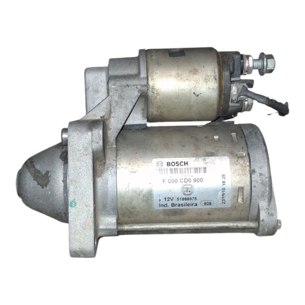 Motor partida arranque fiat siena 1.0 2010