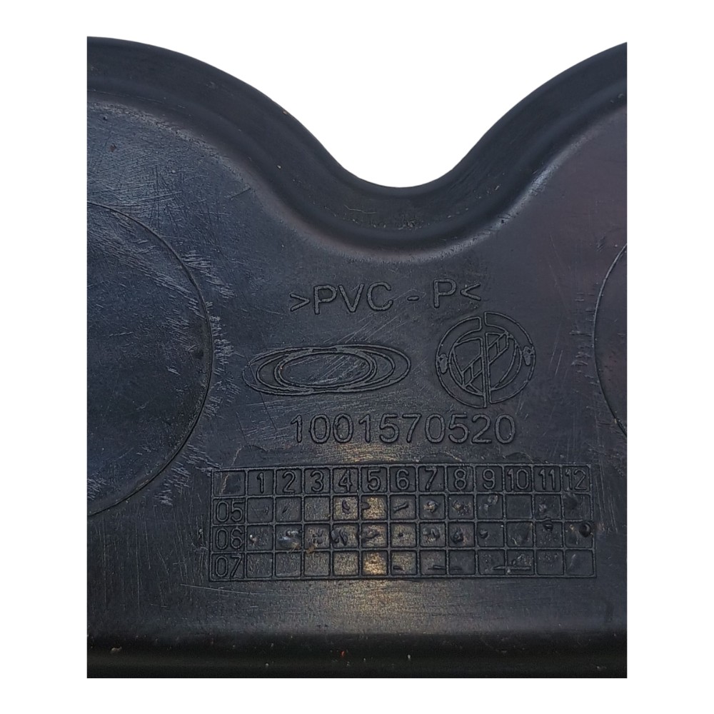 Borracha Proteção Porta Copos Fiat Stilo 2007 Preto 6