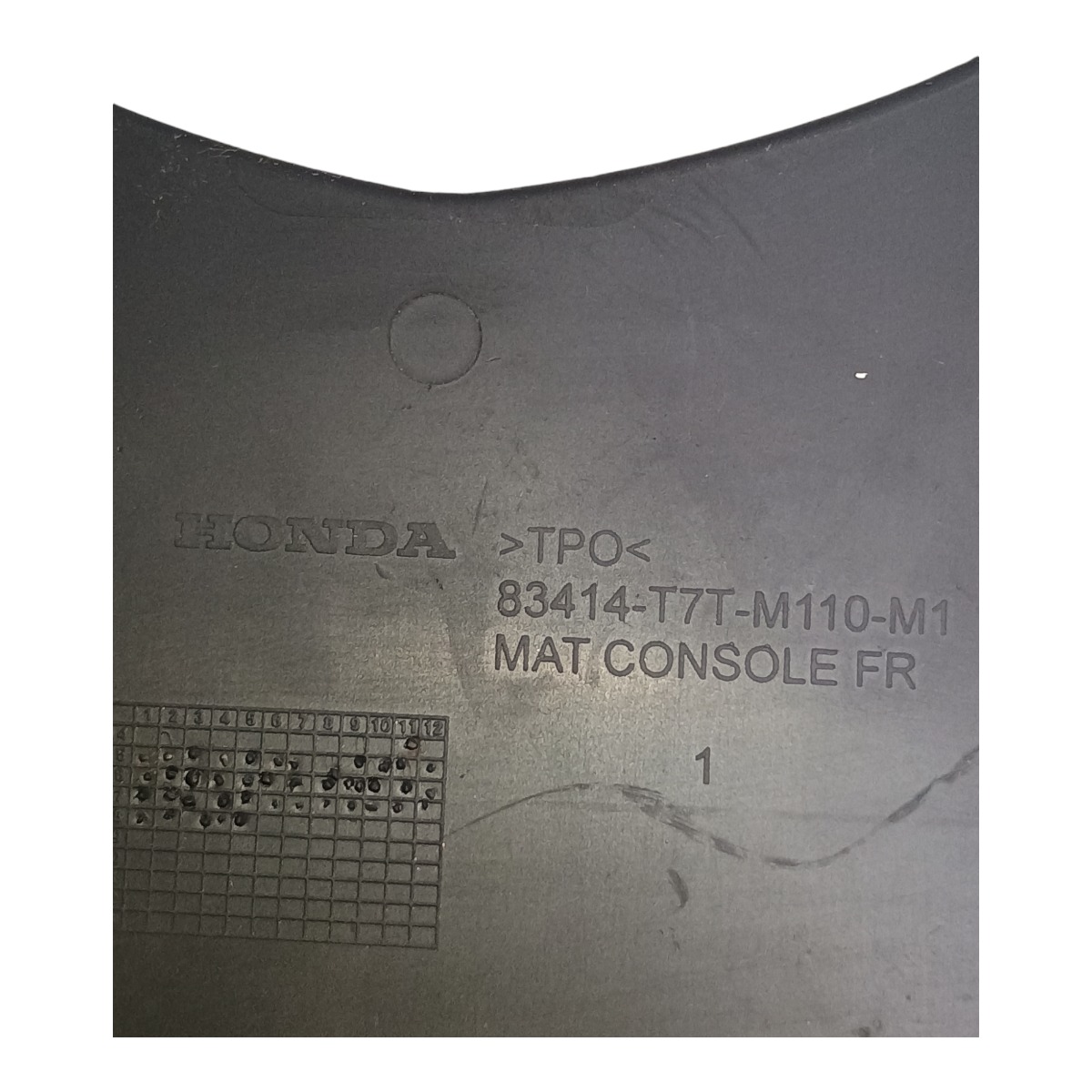 Acabamento Tapete Console Central Honda Hr-v 2018 83414t7t 4