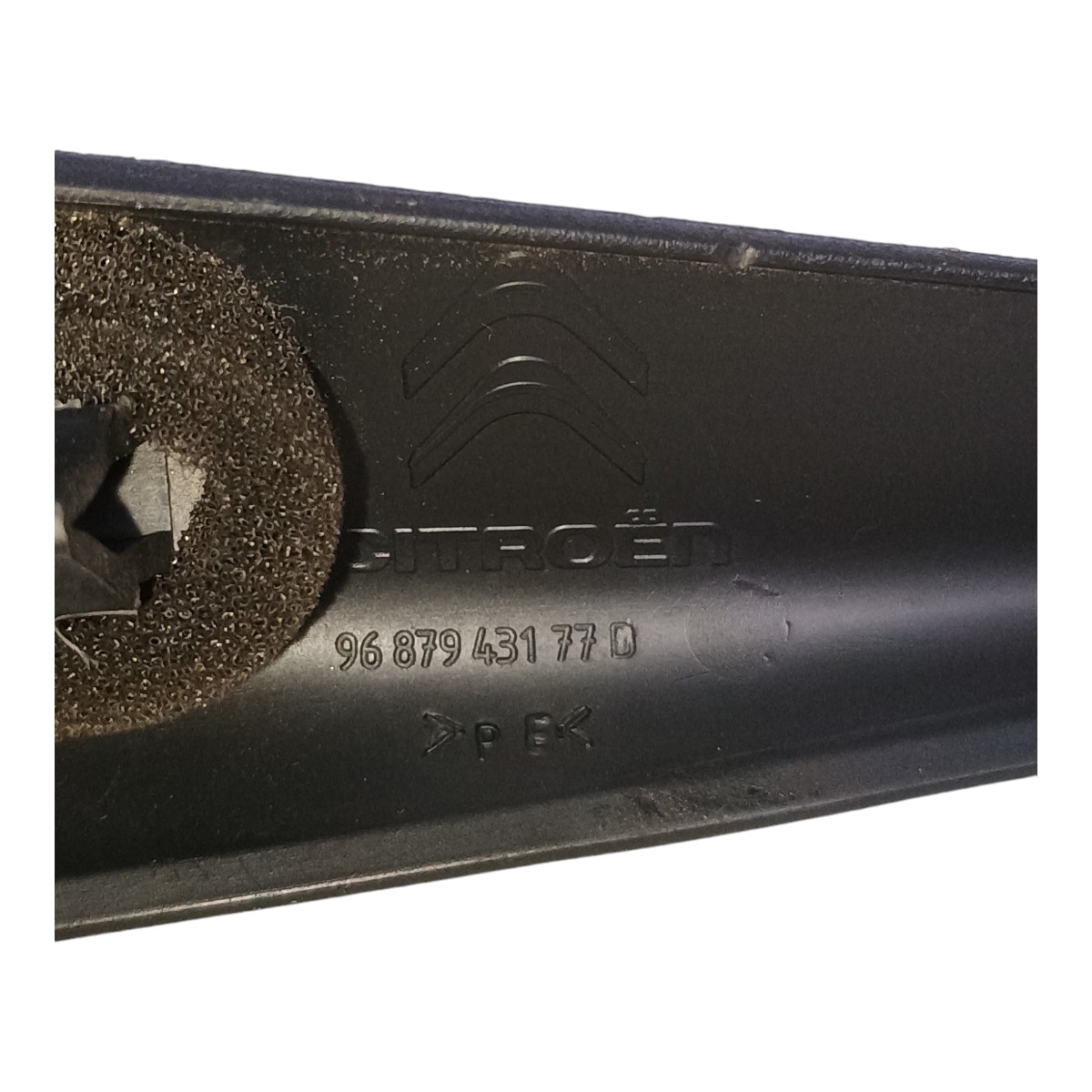 Acabamento Forro Porta Tras Dir Citroen C3 Picasso Glx 2013 Preto 3