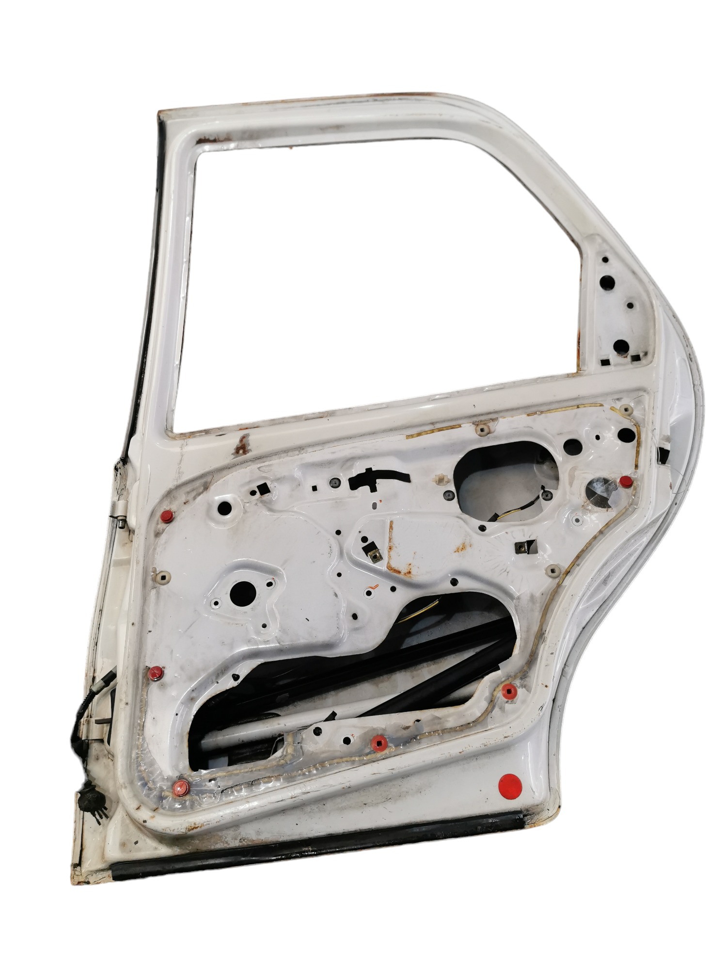 Porta Traseira Direita Fiat Palio 1997 Traseira Direito Branco 2