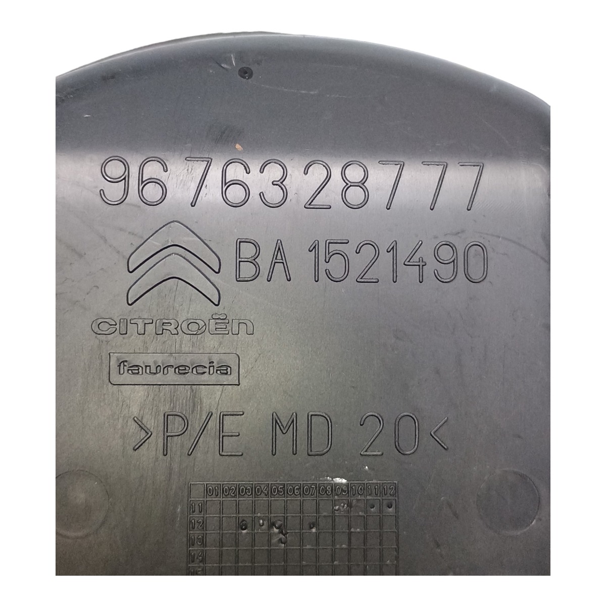 Porta Objetos Console Citroen C3 Picasso Glx 2013 9676328777 4