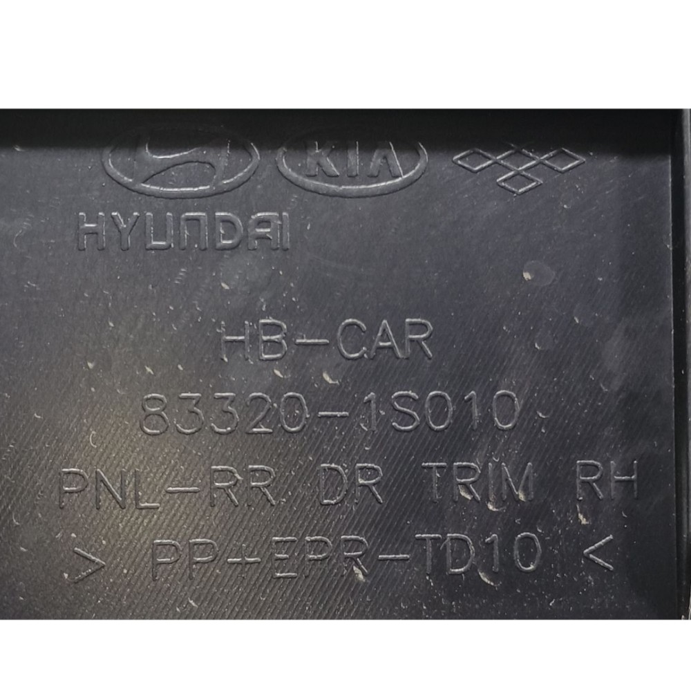 Forro Porta Traseira Direita Hyundai Hb20 2018 833201s010 4