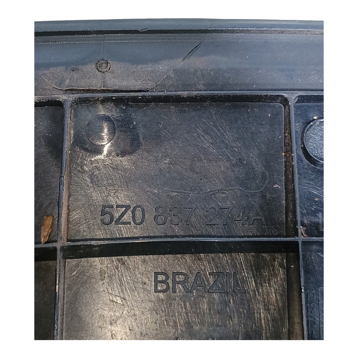 Acabamento Externo Retrovisor Direito Vw Fox 2013 5z0837274a 4