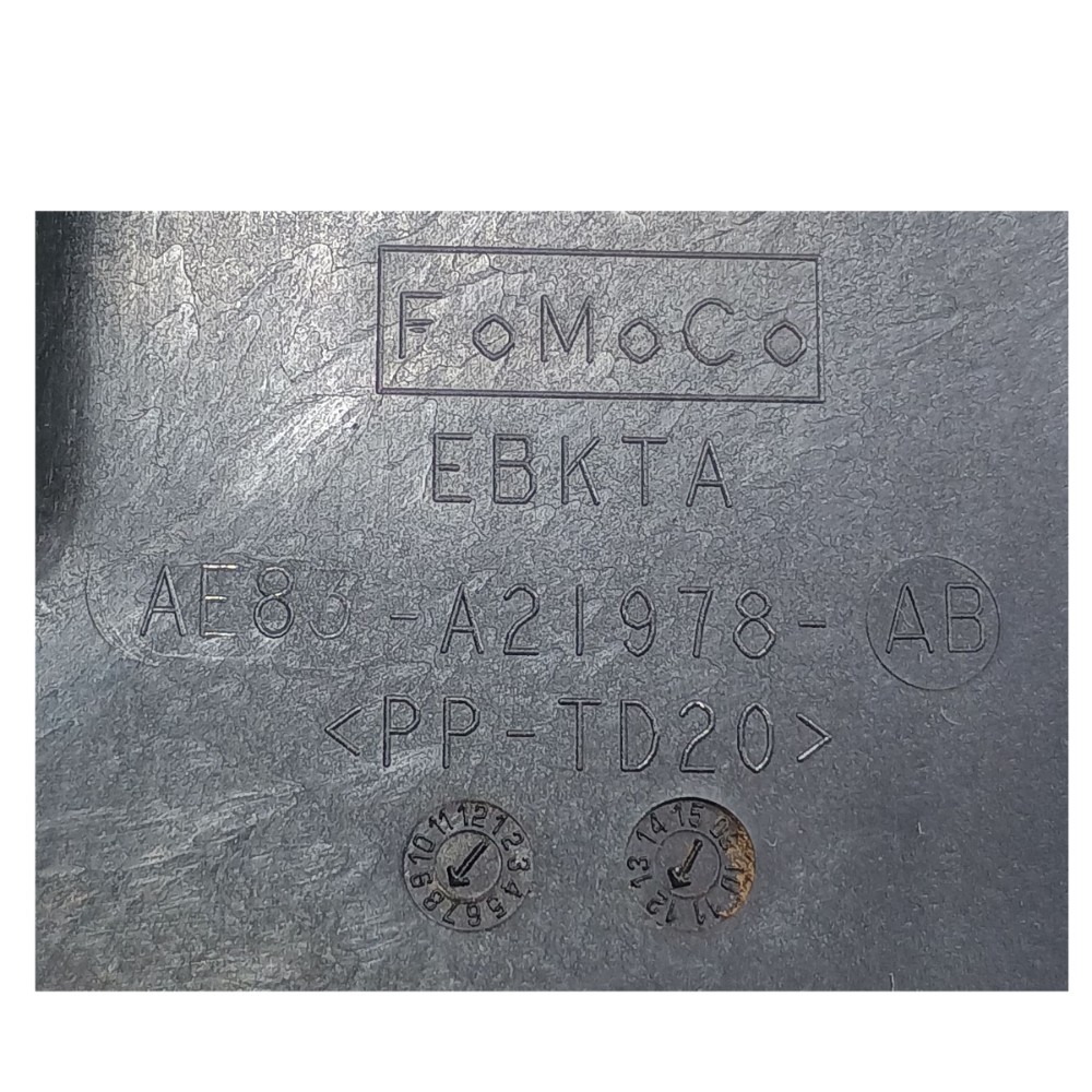 Moldura Fechadura Porta Dianteira Direita New Fiesta 2012/18 6