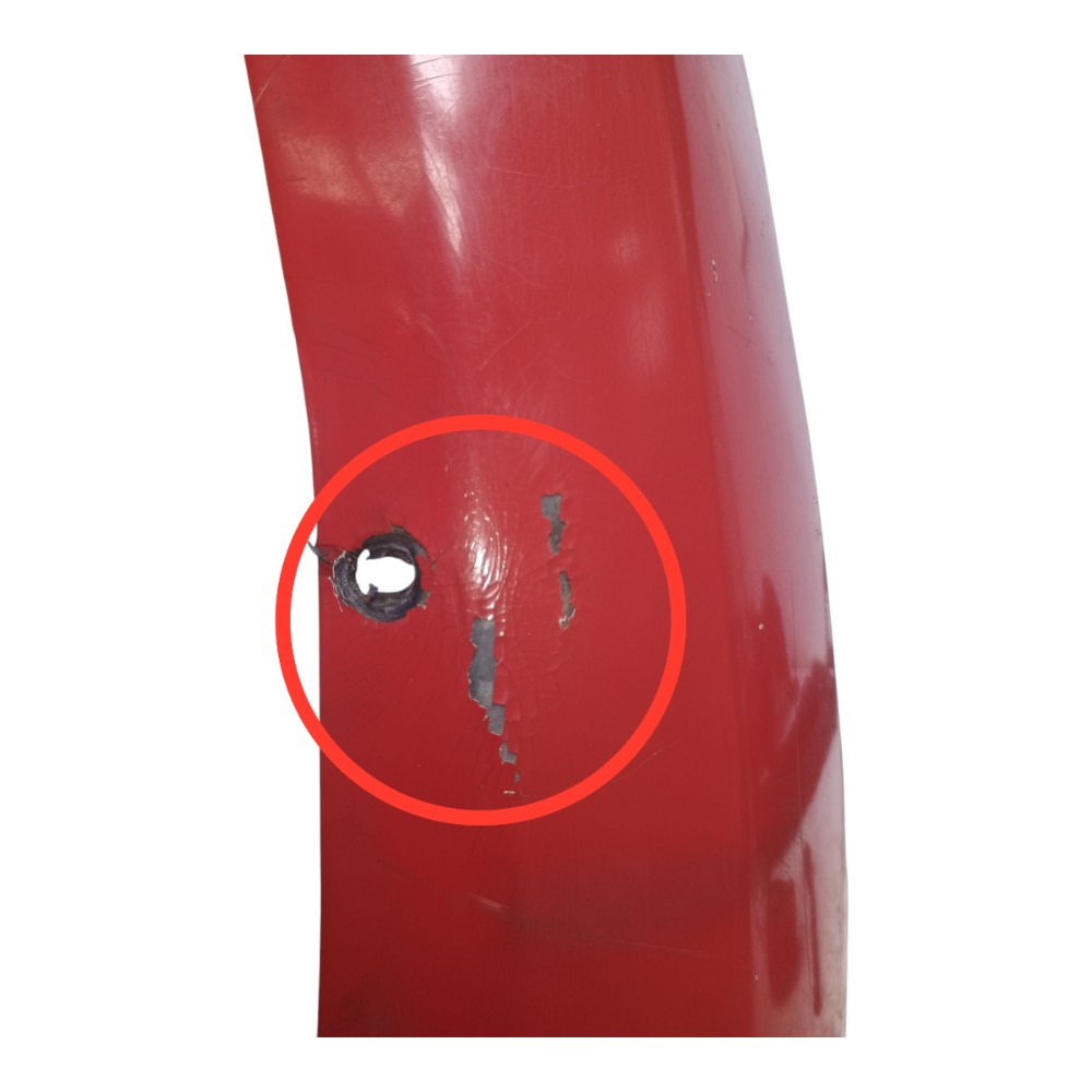 Parachoque Traseiro Central Ford Ka Endura 1997 *detalhes 8